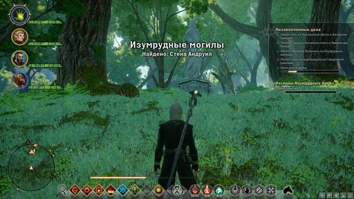 Dragon Age: Inquisition - Прохождение дополнительных квестов и заданий специализаций – Изумрудные могилы, Крествуд, Запретный Оазис